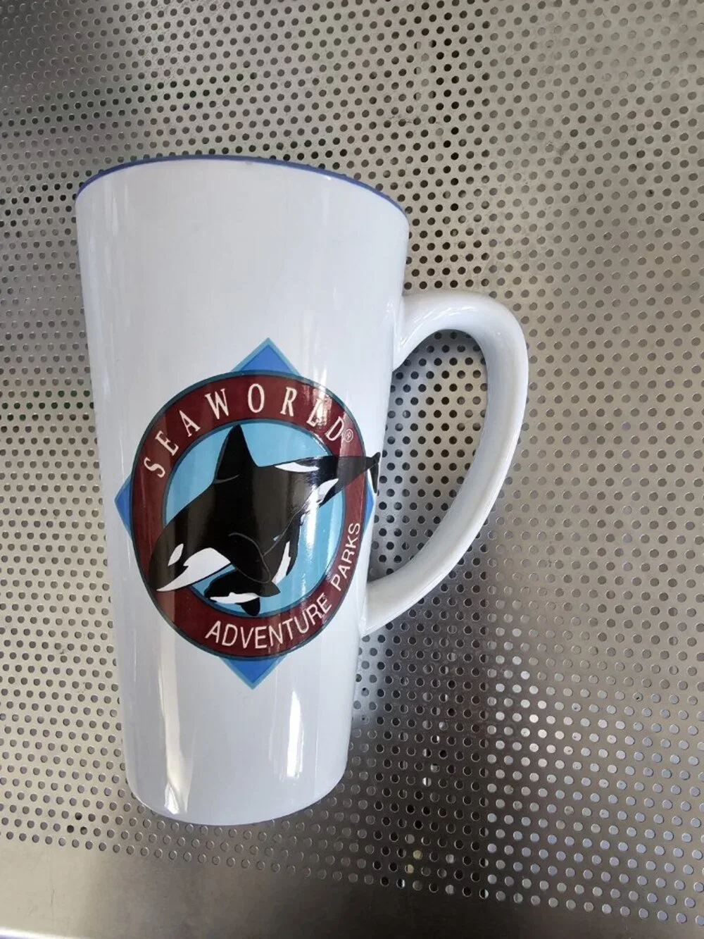Sea World Adventure Parks Vintage Souvenir Coffee Mug Ceramic - Picture 3 of 4